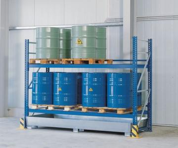 Drum Storage with Sumps